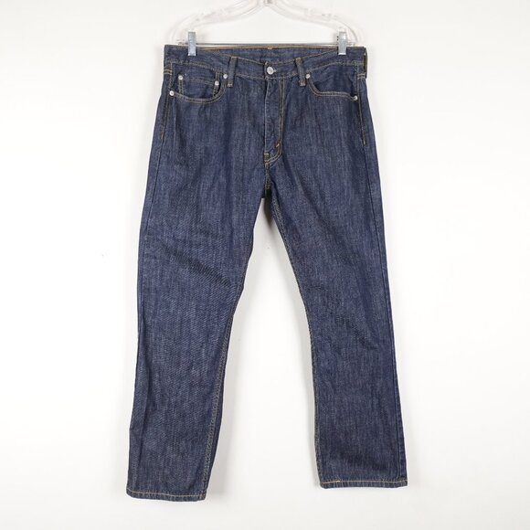 Levi's 513 Slim Straight Jeans Men's 36x28 100% Cotton Denim - Picture 1 of 11